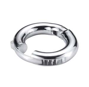 Grand petit métal anneaux de poids de pénis lourd préservatifs d'agrandissement de pénis jouets sexuels produits intimes retarder l'éjaculation anneau pénien - Product Image 2