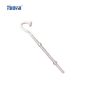 Anclaje Metálico Eléctrico, Pernos en U, <span class=keywords><strong>3</strong></span>/<span class=keywords><strong>4</strong></span>\", 5/8\", <span class=keywords><strong>Perno</strong></span> <span class=keywords><strong>de</strong></span> Ojo con Abrazadera, Sistema <span class=keywords><strong>de</strong></span> Medición en Pulgadas, Base <span class=keywords><strong>de</strong></span> Soporte para Poste - Product Image 1