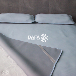 プレミアム冷却3Dメッシュスペーサーファブリック環境に優しい通気性のある高級オールシーズンマットレスベッドパッドカバー - Product Image 6