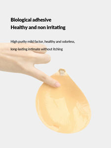 Soutien-gorge adhésif réutilisable personnalisé, push-up, imperméable, avec pétales de poitrine, <span class=keywords><strong>en</strong></span> spandex/nylon, vente chaude, sans couture - Product Image 6