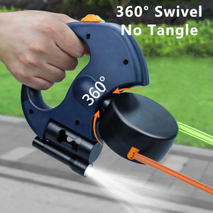 Wholesale Dual Head LED <b>Light</b> Pet Leash Automatic Extendable Walking Traction <b>Rope</b> with for Dog & Camping Furniture - Product Image 6