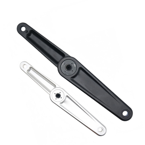 Pédalier de vélo pliant en alliage d'aluminium léger pour axe de 24 mm, route et gravel, avec pignon à 3 dents - Product Image 2