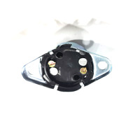 ASW-08 3A 30VDC SPST 2PIN OFF-(ON) Interrupteur de klaxon à bouton-poussoir à 2 positions avec trou de boulon de bonne qualité 43mm