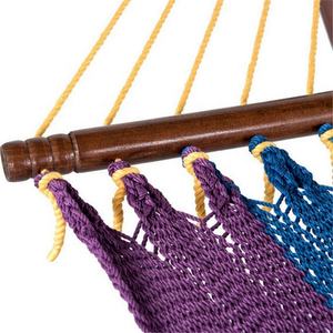 Amaca pieghevole in legno di Caraibi di grandi dimensioni in corda di poliestere 100% - Product Image 3