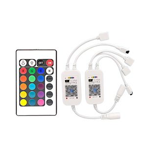 24 Keys RGB Multi Colors Light Ajudtsable Remote Control Infrared Interface <strong>4</strong> Pin App Control <strong>Led</strong> Strip Light <strong>Controller</strong> - Product Image 4