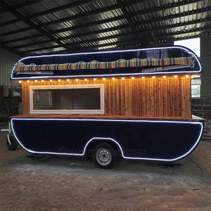 Catering boda Van Bar de cerveza móvil concesión café carrito de comida de perro caliente del camión de comida caravana remolque - Product Image 1