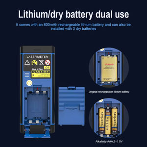 सबसे अच्छा नया 2025 आउटडोर डिजिटल लेजर मीटर दूरी कैमरा लंबी दूरी की 100-200 मीटर माप 2*1.5v a बैटरी लेजर - Product Image 6