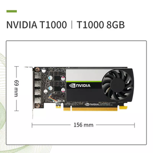 Carte graphique de jeu NVidia Quadro <span class=keywords><strong>T1000</strong></span> 4G boîte neutre T600 <span class=keywords><strong>P1000</strong></span> P2000 A2000 A4000 carte graphique professionnelle Ca - Product Image 2
