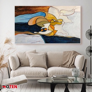Arte decorativa della parete <span class=keywords><strong>di</strong></span> arte astratta su ordinazione della tela moderna <span class=keywords><strong>di</strong></span> grandi dimensioni della pittura a olio originale con stile unico - Product Image 1
