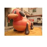 BOYI Ballon Carnaval Gonflable Animal Chien Modèle Énorme Publicité Gonflable Chien