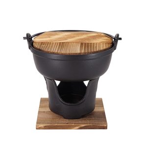 7 "hierro fundido japonés <span class=keywords><strong>Sukiyaki</strong></span> olla caliente fondue de queso, cocina de camping - Product Image 1