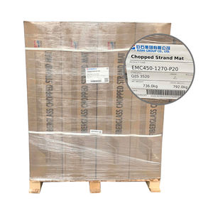 Jushi EMC450-1270 <span class=keywords><strong>Mat</strong></span> de fibres de verre E-Glass hachées 450g/m, sans liant, à liaison par points, pour le renforcement et la découpe de PRFV - Product Image 2