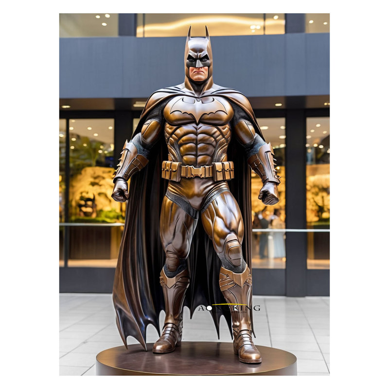 Man Metal Garden Sculpture Bronze Statue