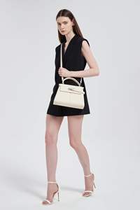 Bolso de mano con asa superior para mujer con correa de hombro ajustable Bolso cruzado de moda Esenciales diarios - Product Image 5