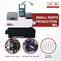 Torno CNC Suizo con Sistema de Control LNC para una Programación Fácil y Estable