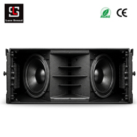 Système de sonorisation Line Array alimenté HDL 30-A, double haut-parleur de 10 pouces, son professionnel adapté pour un caisson de basses de 18 pouces