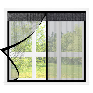 DaiRui Polyester Ruban adhésif magnétique plissé moustiquaire fenêtre DIY aimant fenêtre moustiquaire - Product Image 3