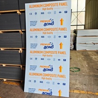 Panneau composite métallique solide métallisé enduit FEVE grand format personnalisé 3mm 4mm 5mm pour signalétique imprimée UV