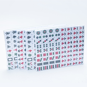 Großhandel Melamin <span class=keywords><strong>Jade</strong></span> <span class=keywords><strong>Mahjong</strong></span> <span class=keywords><strong>Set</strong></span> 40/42/44/46/große <span class=keywords><strong>Mahjong</strong></span> Fliesen Spezial für <span class=keywords><strong>Mahjong</strong></span> Maschinen Personal isiertes Logo