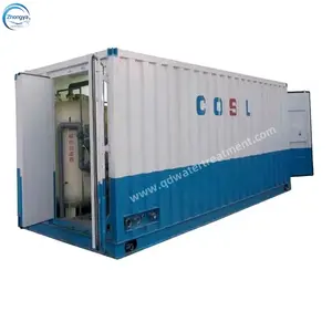 Container Meereswasser-Desalinationsmaschine Desalination RO-System 2TPD Haushalt Industrie individuell unterstützt