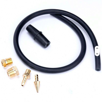 Kit de testeur de pression de pompe à carburant en cuivre robuste, manomètre de précision, outil de mécanique résistant à la corrosion pour réparation automobile