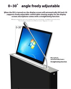 Huasheng 15.6 pollici Touch Screen Ultra-sottile sistema <span class=keywords><strong>di</strong></span> conferenza stretto telaio asincrono microfono con <span class=keywords><strong>Software</strong></span> <span class=keywords><strong>di</strong></span> <span class=keywords><strong>traduzione</strong></span> Host - Product Image 2