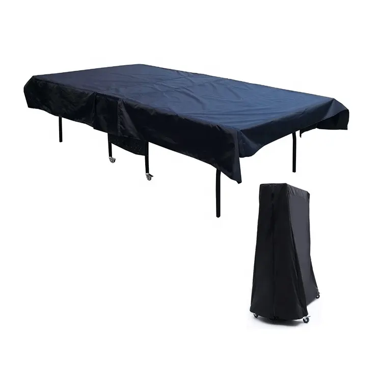 Cubierta plegable para mesa de Ping Pong, cubierta de tenis de mesa con logotipo personalizado, 400D + plateada UV OEM/ODM, para interior y exterior