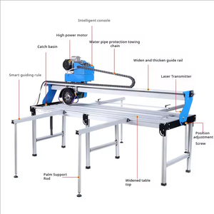 FYUN Fliesenschneidemaschine Z2DZ-800 Hochpräzise 800 mm Laserschneider 4000W Automatische Keramik-Steinschneidemaschine Tischsäge - Product Image 2