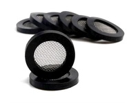 Filter Disc Jaring Anyaman Polos Stainless Steel SS304 dengan Washer Karet EPDM dan Gasket Las untuk Seal Inlet Mesin Cuci Tekanan