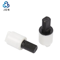 Charnière à fermeture amortie en plastique de 20 mm pour siège de toilette, idéale pour salle de bain et chambre à coucher - Vente en gros usine