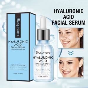 Suero Facial con Ácido Hialurónico Biosphere, Antienvejecimiento, Antioxidante, Mejora la Hidratación de la Piel, Suero Natural Orgánico - Product Image 3