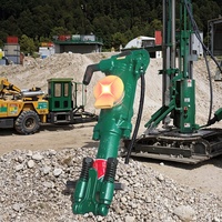 Marteau perforateur pneumatique manuel haute performance, facile à contrôler pour le forage dans les roches dures, industries de la construction
