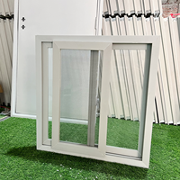 Ventana Corredera de Aluminio con Recubrimiento en Polvo para Proyectos de Renovación de Habitaciones de Hotel con Doble Acristalamiento, Color Blanco Wharton, para Apartamentos Residenciales