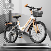 Vélo pliant de montagne pour garçons et filles de 6 à 15 ans, vélo à pédale pour jeunes à une vitesse, 18-20-22 pouces