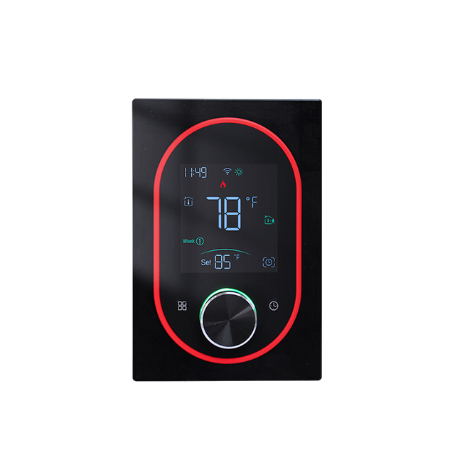 Smart Modern Room Thermostat with Flexible WiFi Knob for Baseboard Heaters