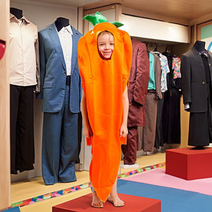 Carnival Halloween Children's Performance Clothing Carrot Cartoon Role Play Cosplay Makeup Ball Stage <strong>Outfit</strong> - Product Image 2
