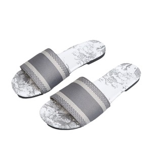 Sandales plates pour femmes, style encre, nouvelle collection été 2025, à porter à l'extérieur, bout rond, polyvalentes, pour les vacances 231 231 231 - Product Image 5