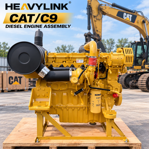 ชุดประกอบเครื่องยนต์ดีเซล HEAVYLINK CAT C9 สีเหลือง ชุดจ่ายไฟอุตสาหกรรมสำหรับอะไหล่เครื่องจักรก่อสร้าง - Product Image 4