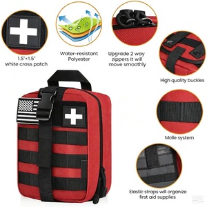 Sac de rangement pour médicaments, trousse de premiers secours, trousse médicale, trousse d'urgence pour l'extérieur, trousse médicale pour voiture - Product Image 3