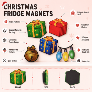 Adesivi magnetici per <span class=keywords><strong>auto</strong></span> specificati dal produttore, adesivi per frigorifero, adesivi magnetici in carta, regali di Natale, carta sintetica PP - Product Image 3