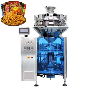 NEW Gearbox 70 Bags/Min CE ISO Multi-Function VFFS Dry Food Plastic Bag Packaging Machine in Food Industry