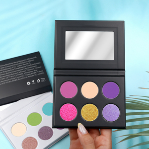 Großhandel Vegane Lidschatten-Palette DIY Augenschatten-Make-up-Palette Private Label Make-up Wasserfeste Lidschatten-Palette - Product Image 6
