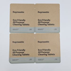 Özel küçük düz Kraft kağıt poşet örnek kılıfı için 10g 20g çay kahve tozu çikolata Bar otel örnek paket - Product Image 4