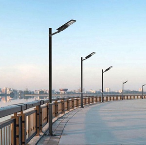Nouvelle Lampe Solaire Extérieure Intelligente Tout-en-un Populaire avec Détecteur de Mouvement IP65, Batterie en Plastique, Garantie 5 Ans - Product Image 4
