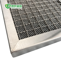 Filter HEPA Pre-Filter Desain Wedge dari Baja Anti Karat Efisiensi Tinggi Baru, Filtrasi 5m, 3000m/h untuk Ruang Bersih