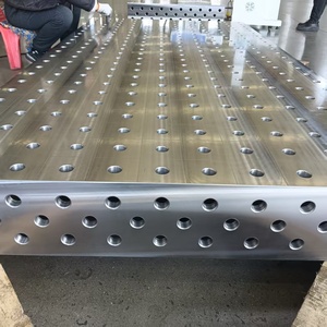 طاولة لحام عالية الجودة قابلة للتعديل مع دعامات للساقين، أداة قياس وتفحص بالجملة - Product Image 2