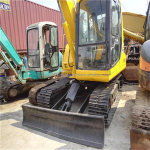 Excavadora usada komatsu pc60, barata, pc60, pc55 con línea de martillo - Product Image 3