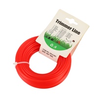 TGS 2.4mm Nylon Trimmer Line for Power Tools Round Straw Rope Débroussailleuse Ligne d'herbe Trimmer Roll Grass Rope Line