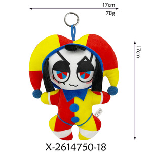 Nuovo Arrivo Transfrontaliero: Incredibile Pupazzo di <span class=keywords><strong>Peluche</strong></span> Clown del Circo Digitale, in Poliestere e Cotone PP, 11CM-30CM, Disponibile - Product Image 5