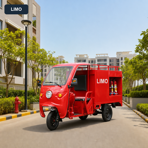 Véhicule de pompiers électrique à trois roues avec boîte à équipement de 1500x1000x1000mm <span class=keywords><strong>pour</strong></span> équipe de lutte contre les incendies, contrôleur 18G, batterie au plomb-acide - Product Image 5